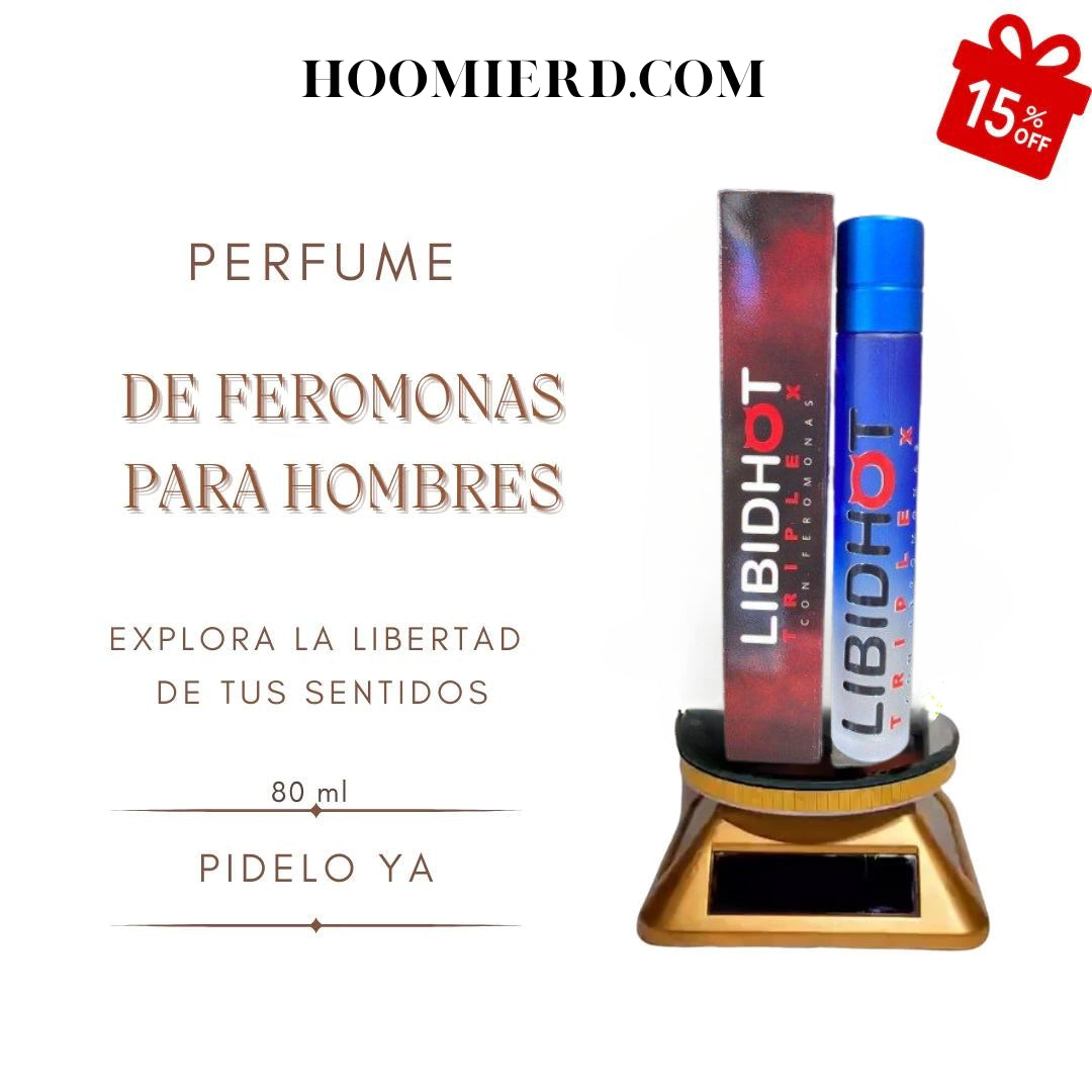 2x1 LibidHot Triple X Feromonas para hombre