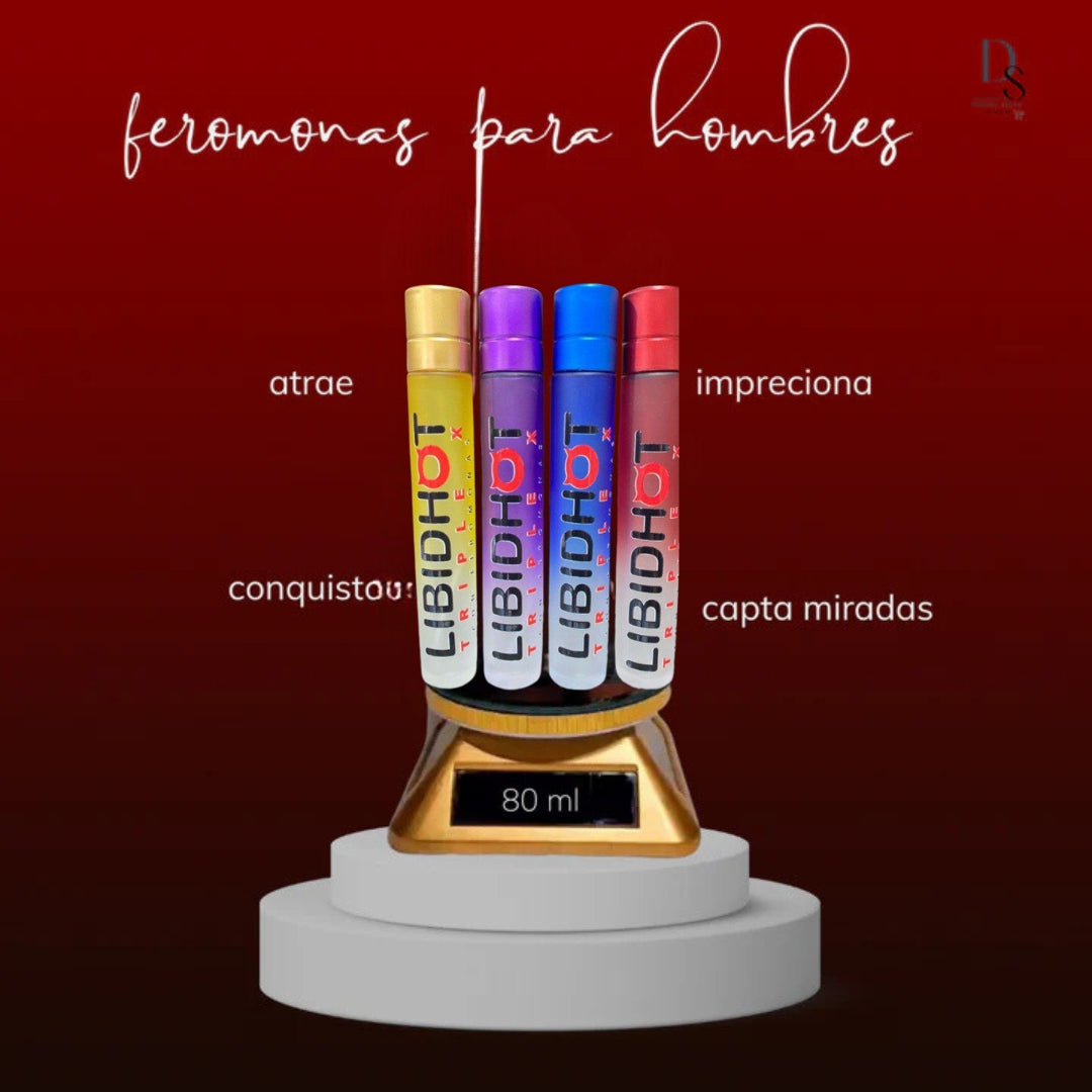 2x1 LibidHot Triple X Feromonas para hombre