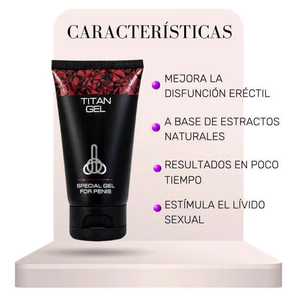 Titan Gel potenciador y agrandador sexual