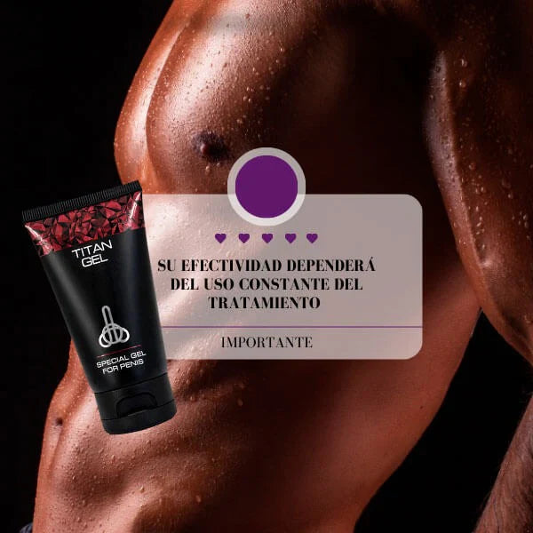 Titan Gel potenciador y agrandador sexual