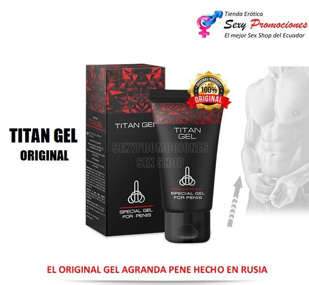 Titan Gel potenciador y agrandador sexual