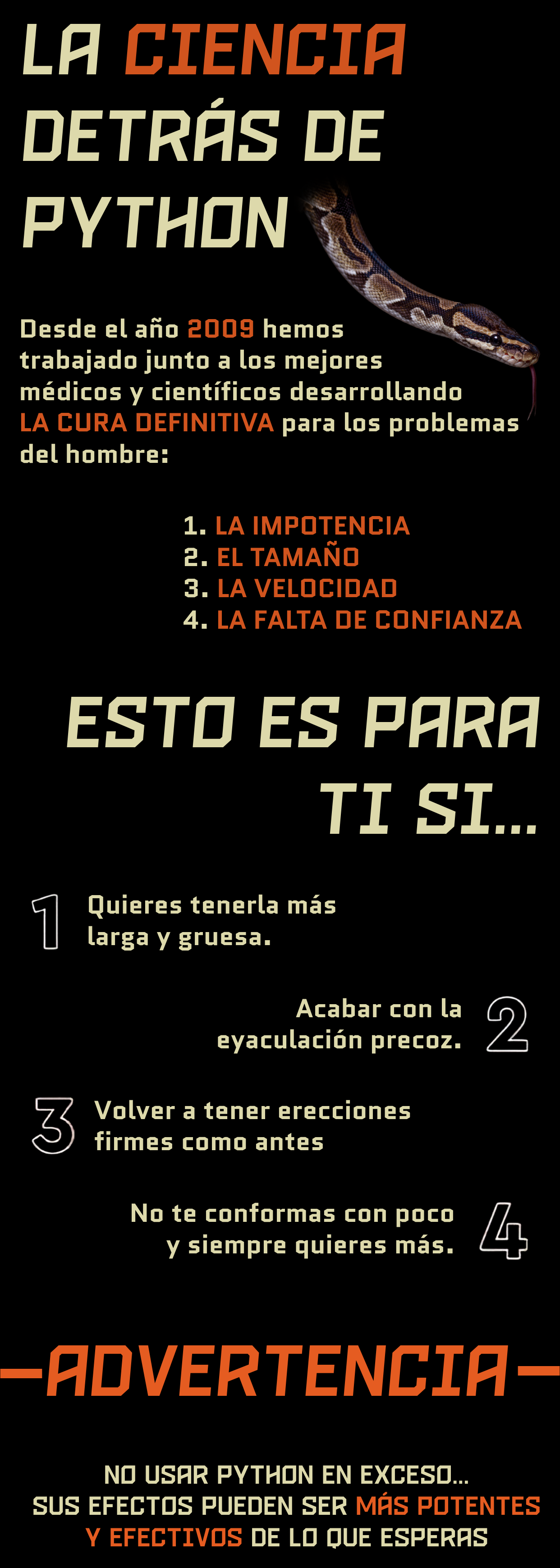2x1 Python Gel Potenciador y Agrandador