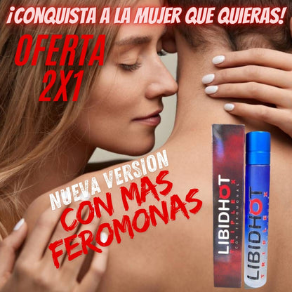 2X1 LibidHot Triple X |  Feromonas para hombre + Envio Gratis