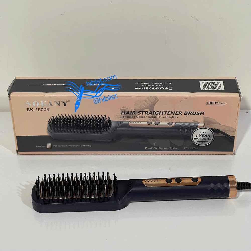 Cepillo Alisador Sokany SK-15008 - en uso