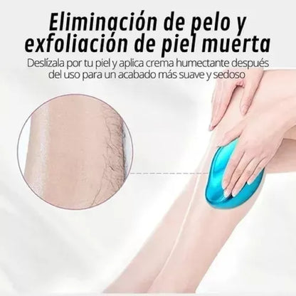 ClearSkin™ depiladora de cristal