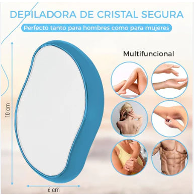 ClearSkin™ depiladora de cristal