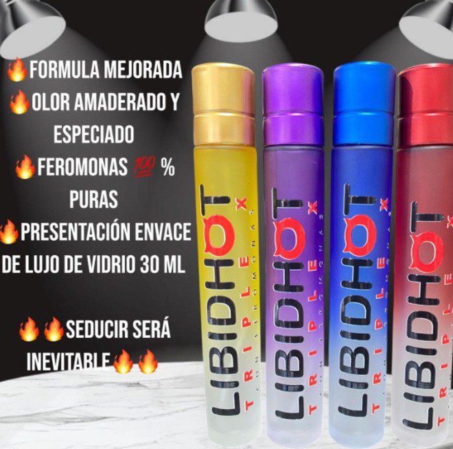 2X1 LibidHot Triple X |  Feromonas para hombre + Envio Gratis