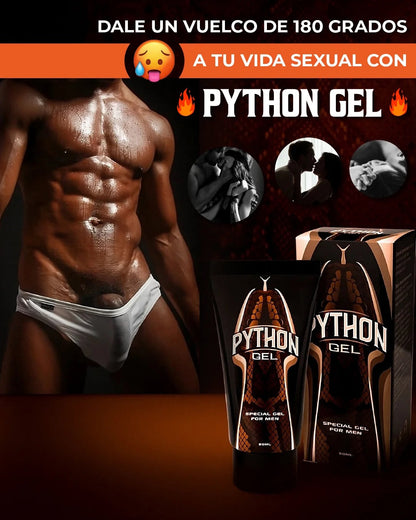 Python Gel Potenciador y Agrandador + 2 Feromonas y Envio Gratis