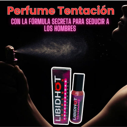 LibidHot Triple X | Feromonas para mujeres + Envio Gratis