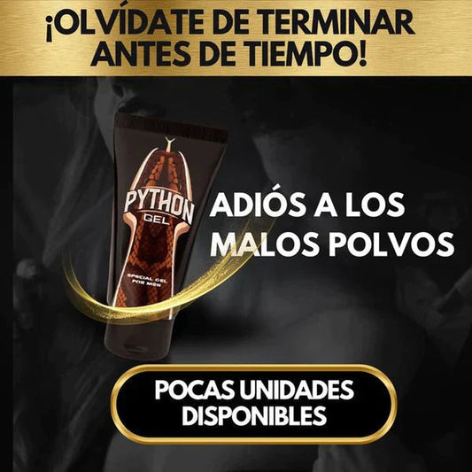 2x1 Python Gel Potenciador y Agrandador - foto de catálogo