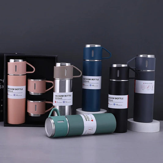 ThermoTrinity Deluxe™ de acero inoxidable con 3 tazas - foto de catálogo