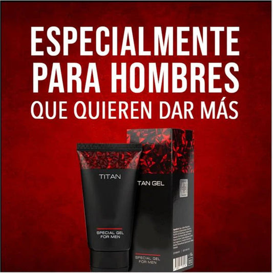 Titan Gel potenciador y agrandador sexual - foto de catálogo